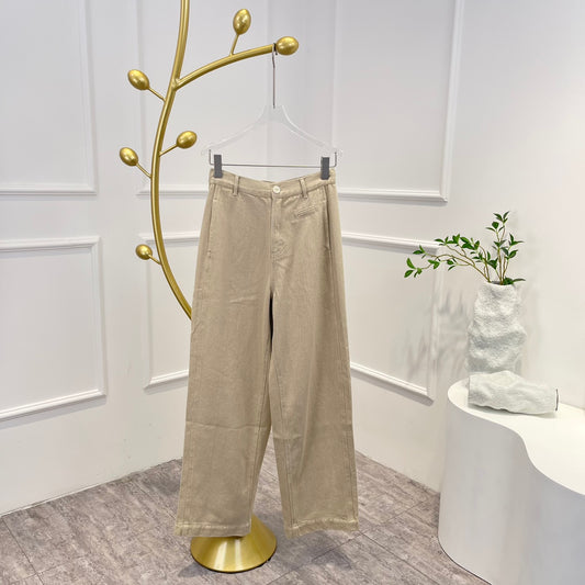 Worldcloset Beige Jeans Pants