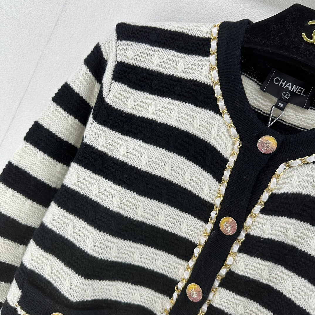 Chanel Sweaters Long Sleeved For Women #1228496