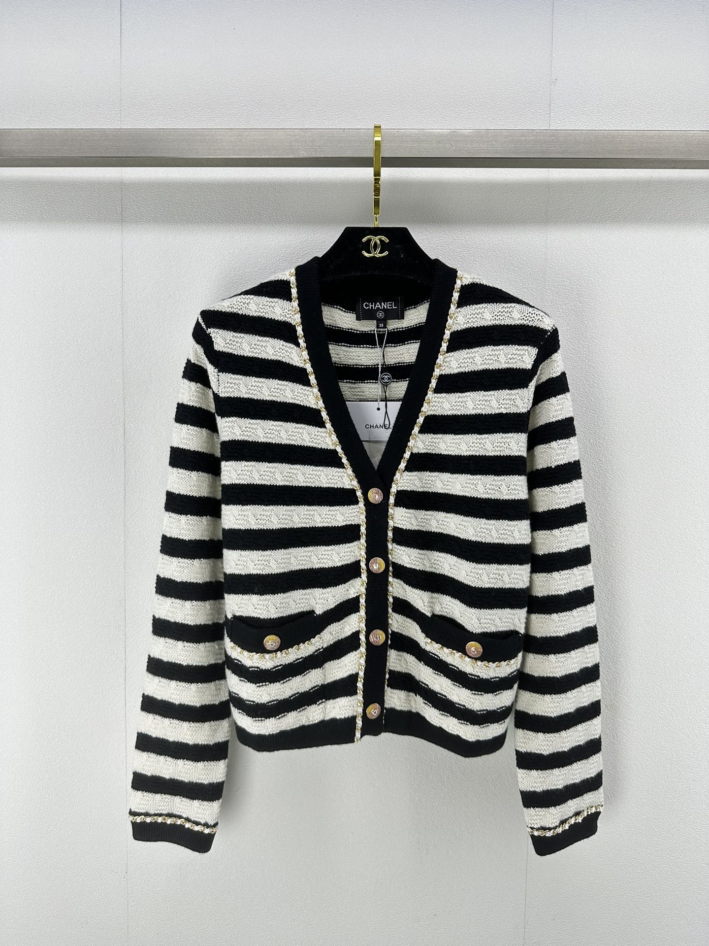 Chanel Sweaters Long Sleeved For Women #1228499