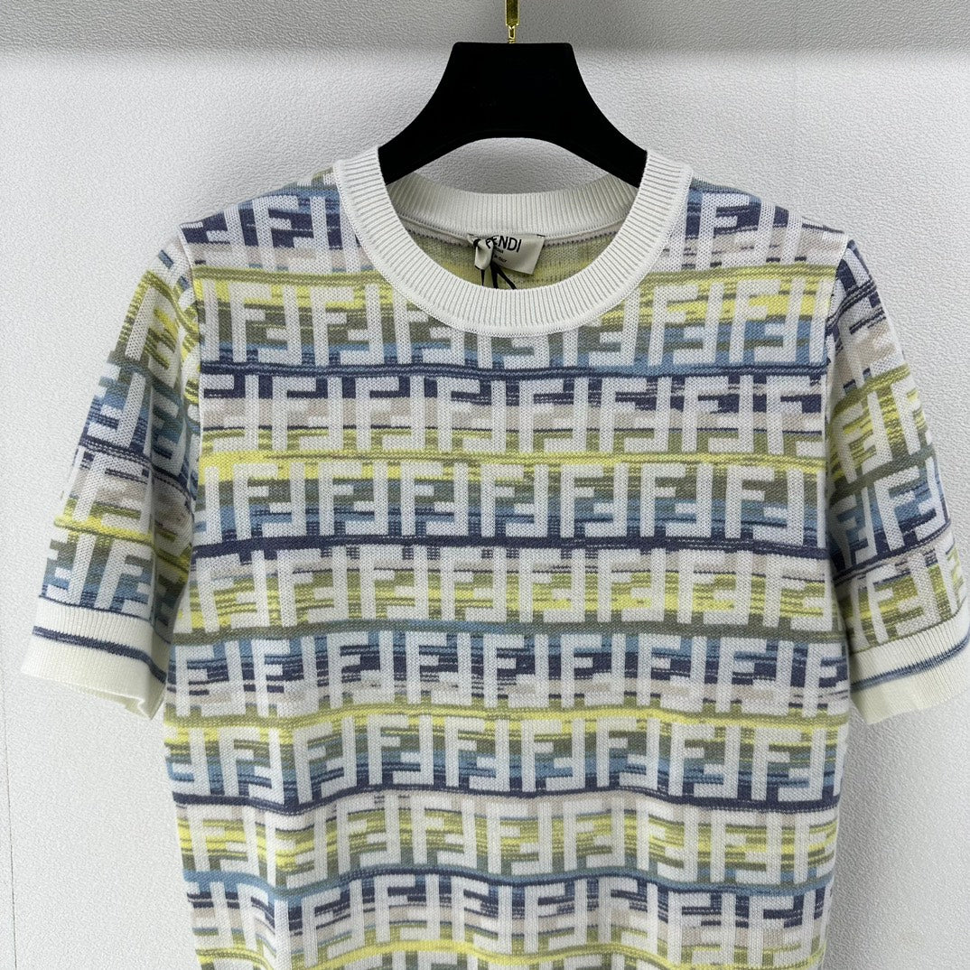 Fendi Sweaters Short Sleeved For Women #1228516