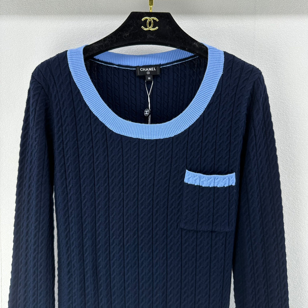 Chanel Sweaters Long Sleeved For Women #1237675