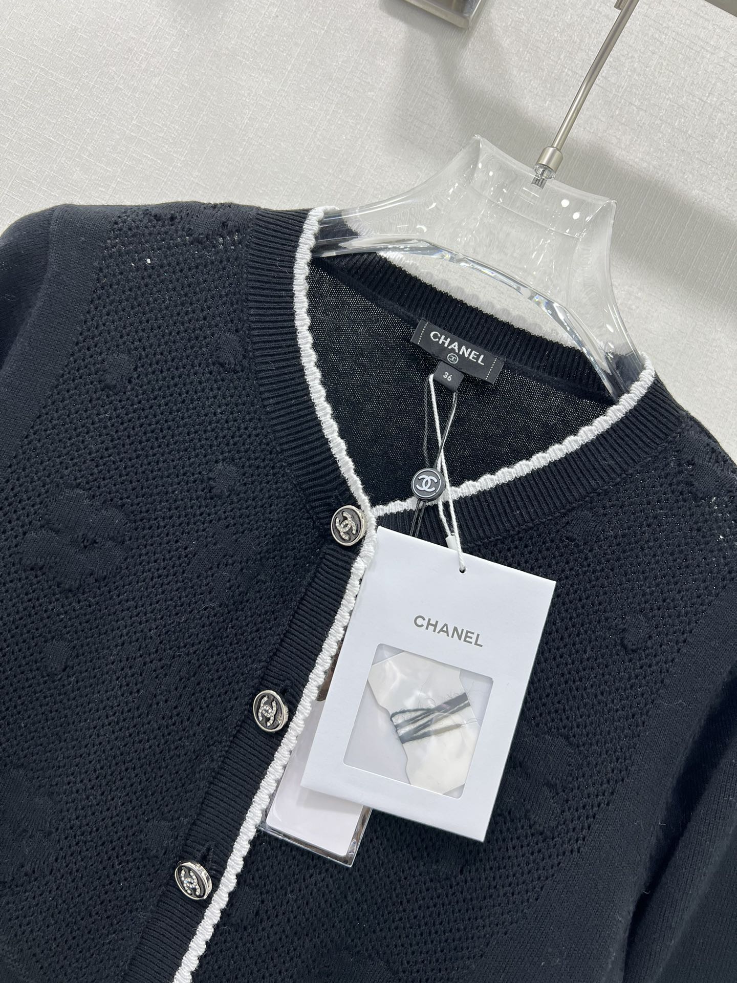 Chanel Sweaters Long Sleeved For Women #1237684