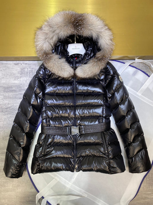 Moncler Down Feather Coat Long Sleeved For Women #1240181