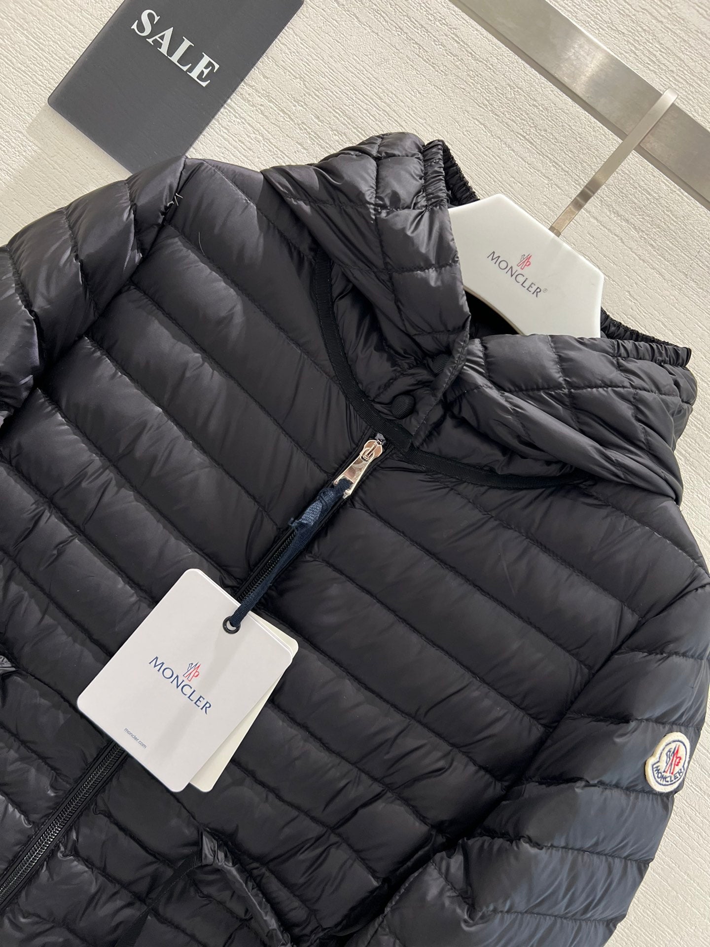 Moncler Down Feather Coat Long Sleeved For Women #1240185