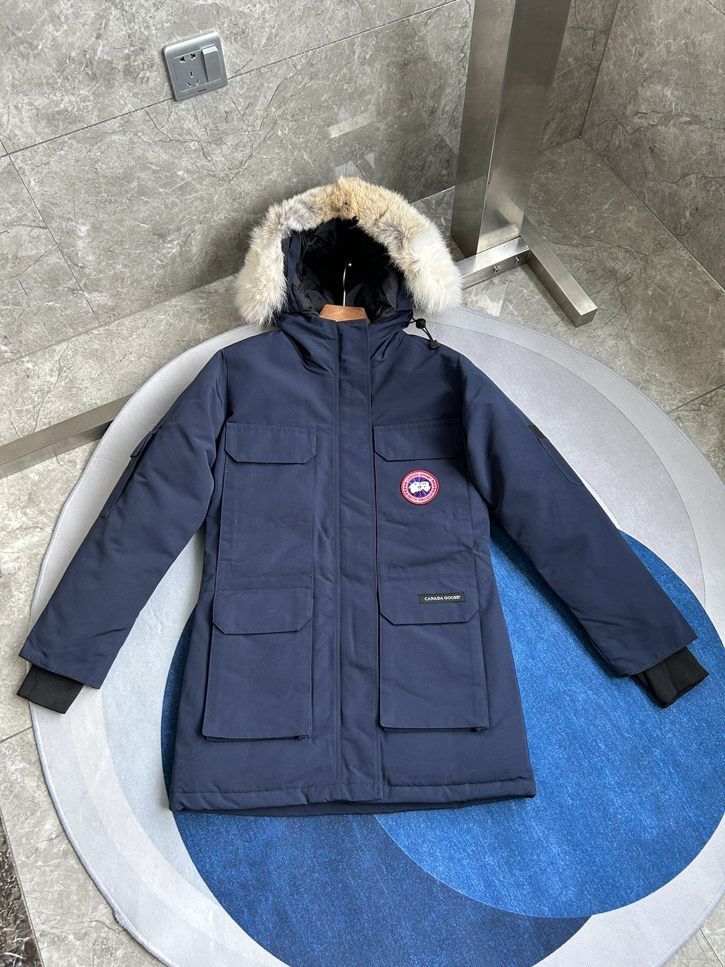 Canada Goose Down Feather Coat Long Sleeved For Women #1242254