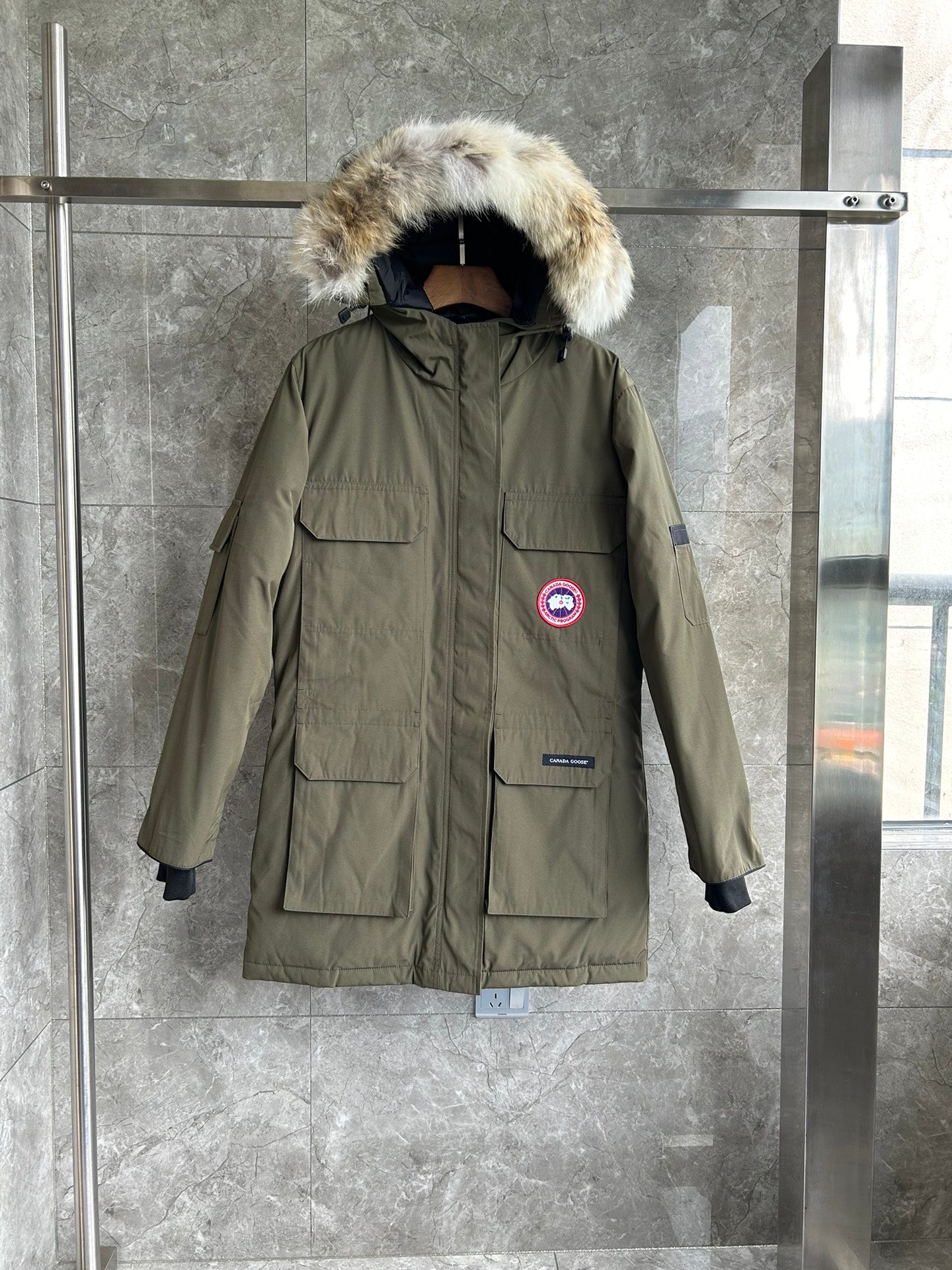 Canada Goose Down Feather Coat Long Sleeved For Women #1242256