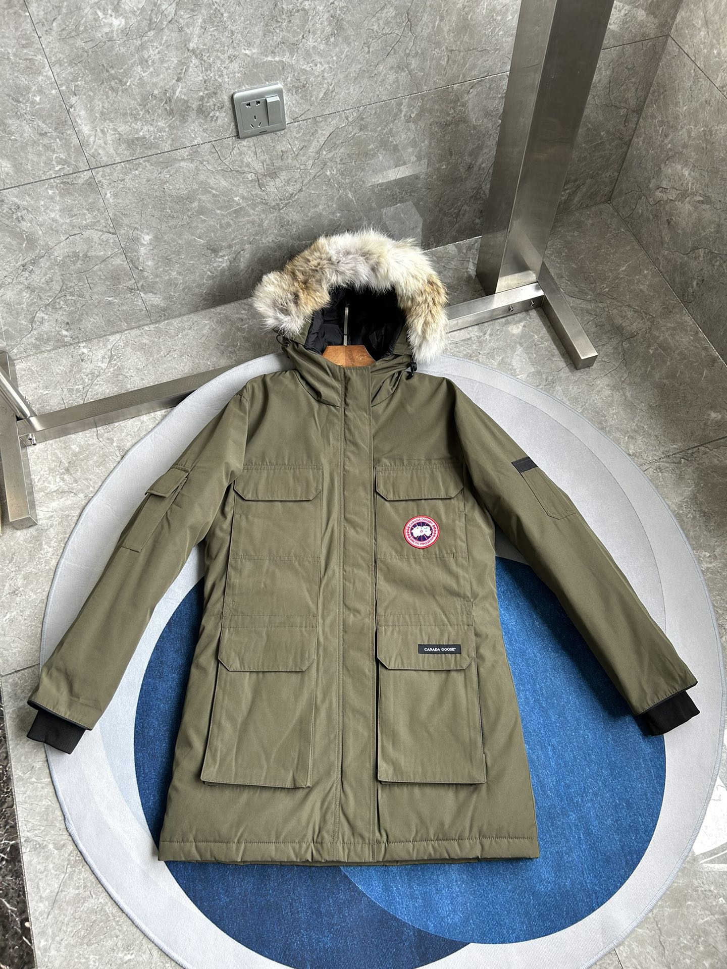 Canada Goose Down Feather Coat Long Sleeved For Women #1242256