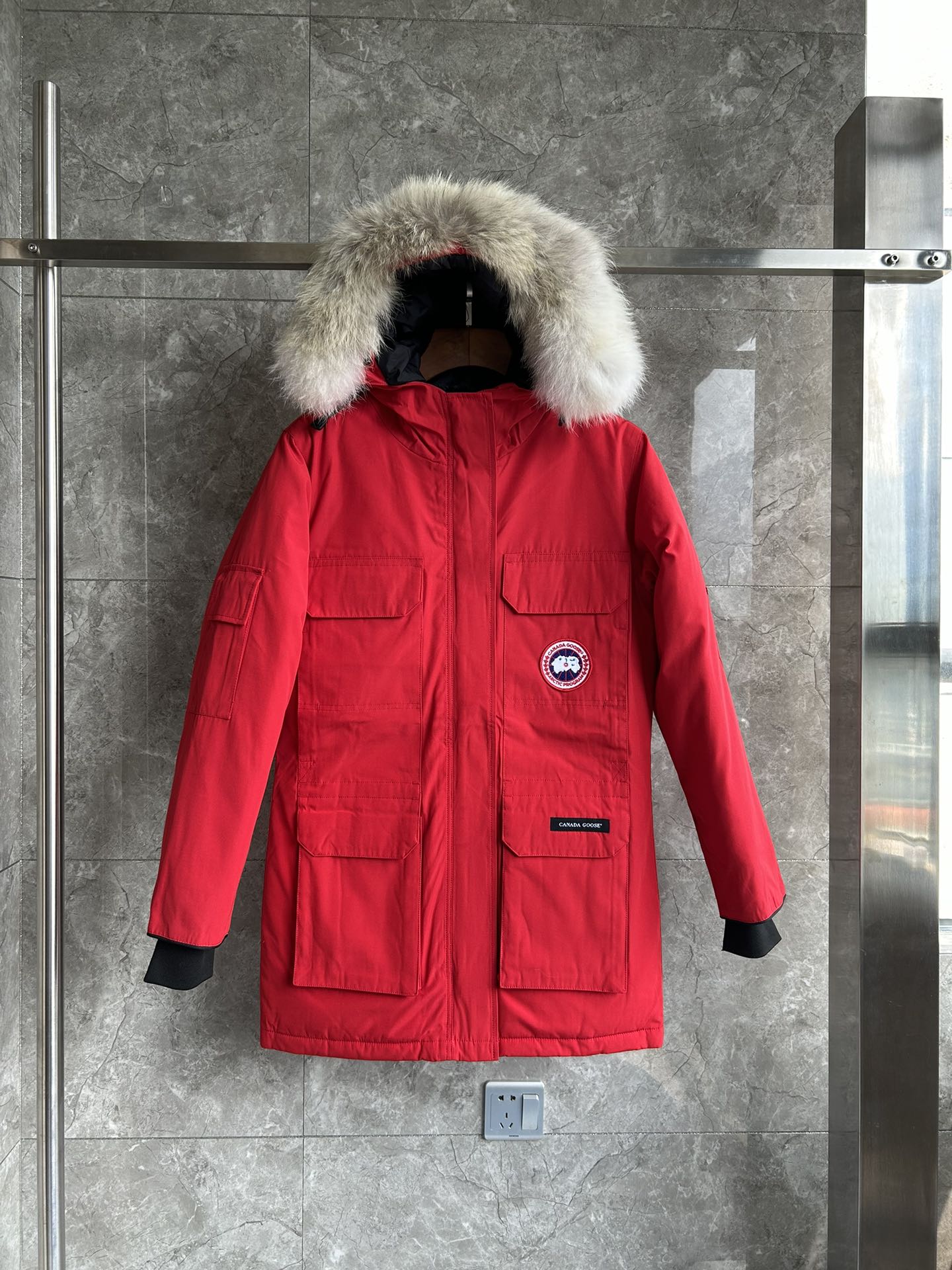 Canada Goose Down Feather Coat Long Sleeved For Women #1242262