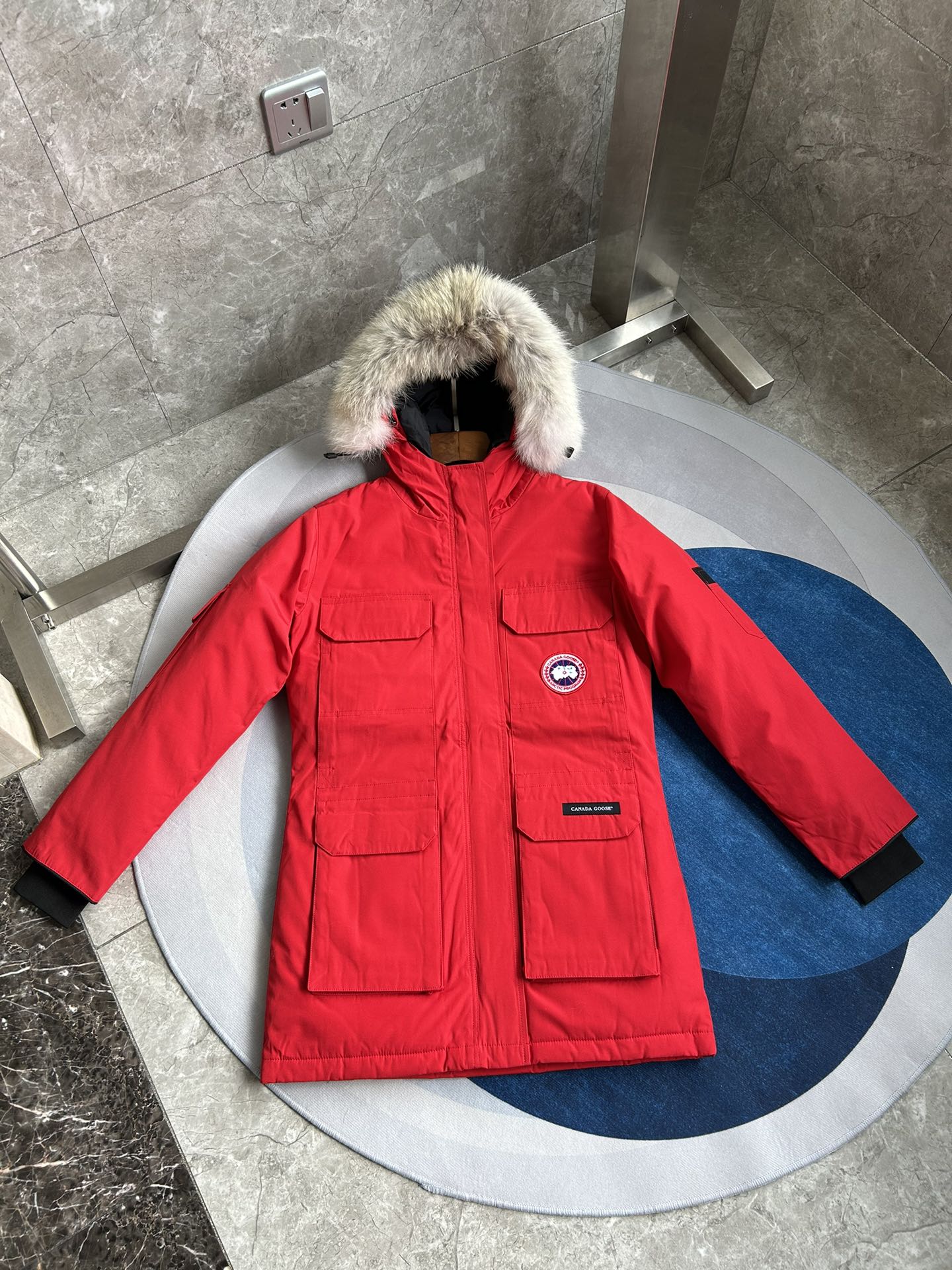 Canada Goose Down Feather Coat Long Sleeved For Women #1242262