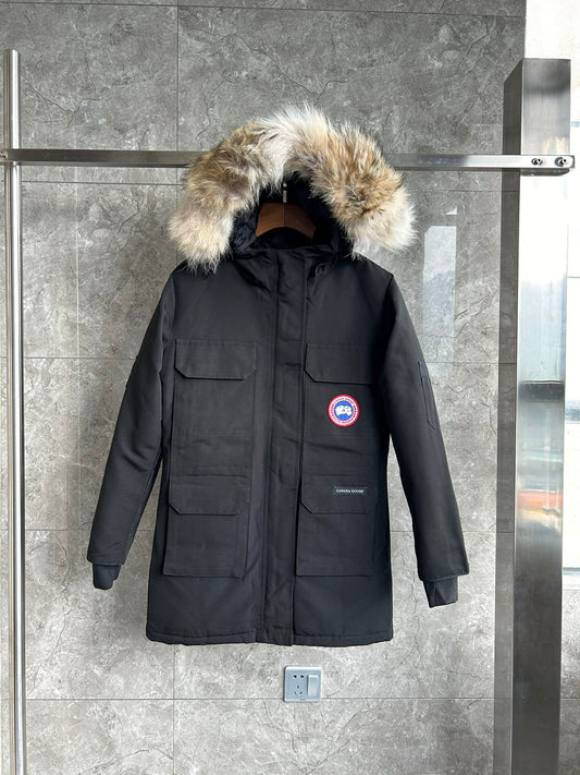 Canada Goose Down Feather Coat Long Sleeved For Women #1242263