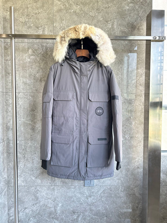 Canada Goose Down Feather Coat Long Sleeved For Women #1242264