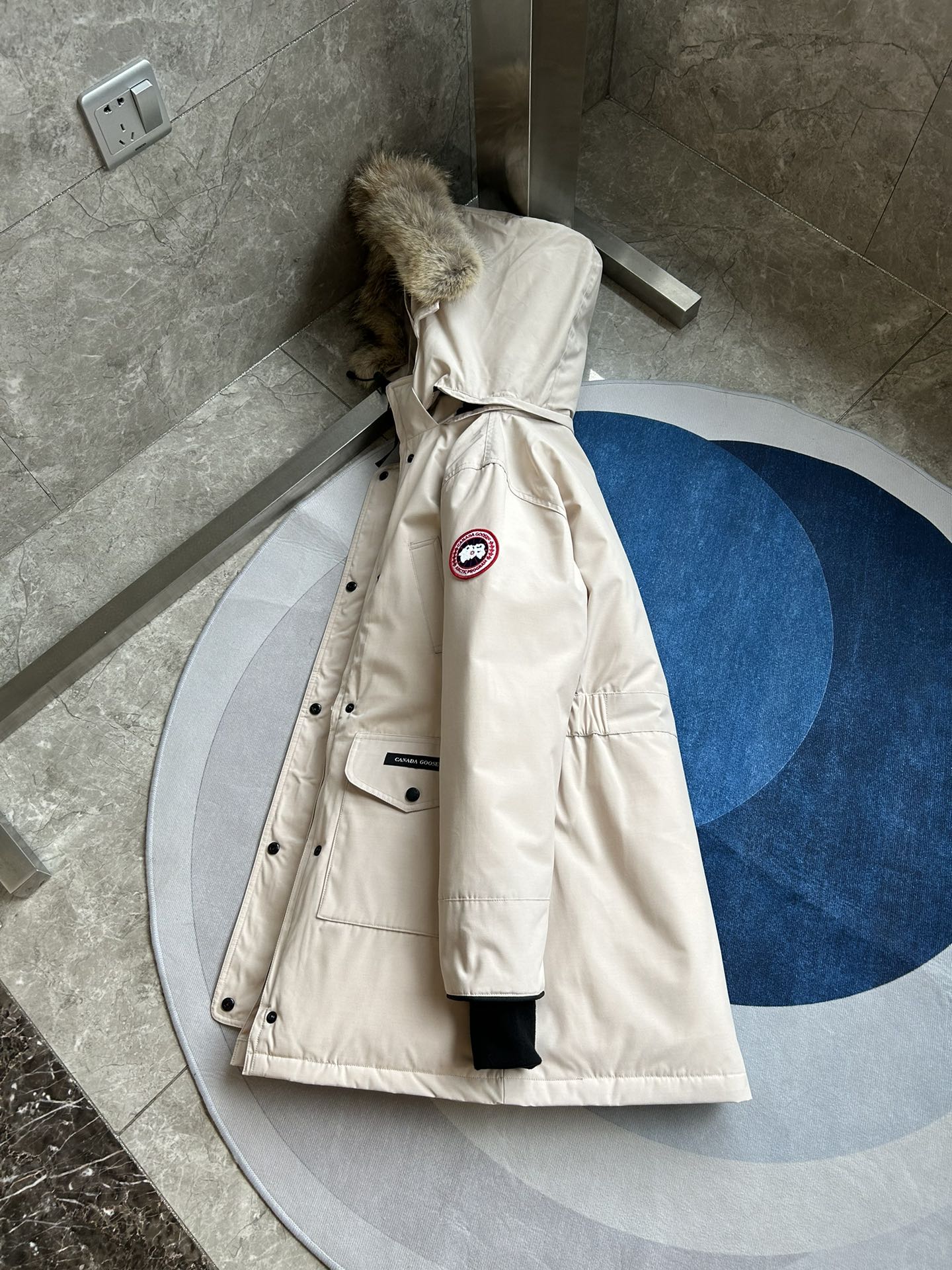 Canada Goose Down Feather Coat Long Sleeved For Women #1242275