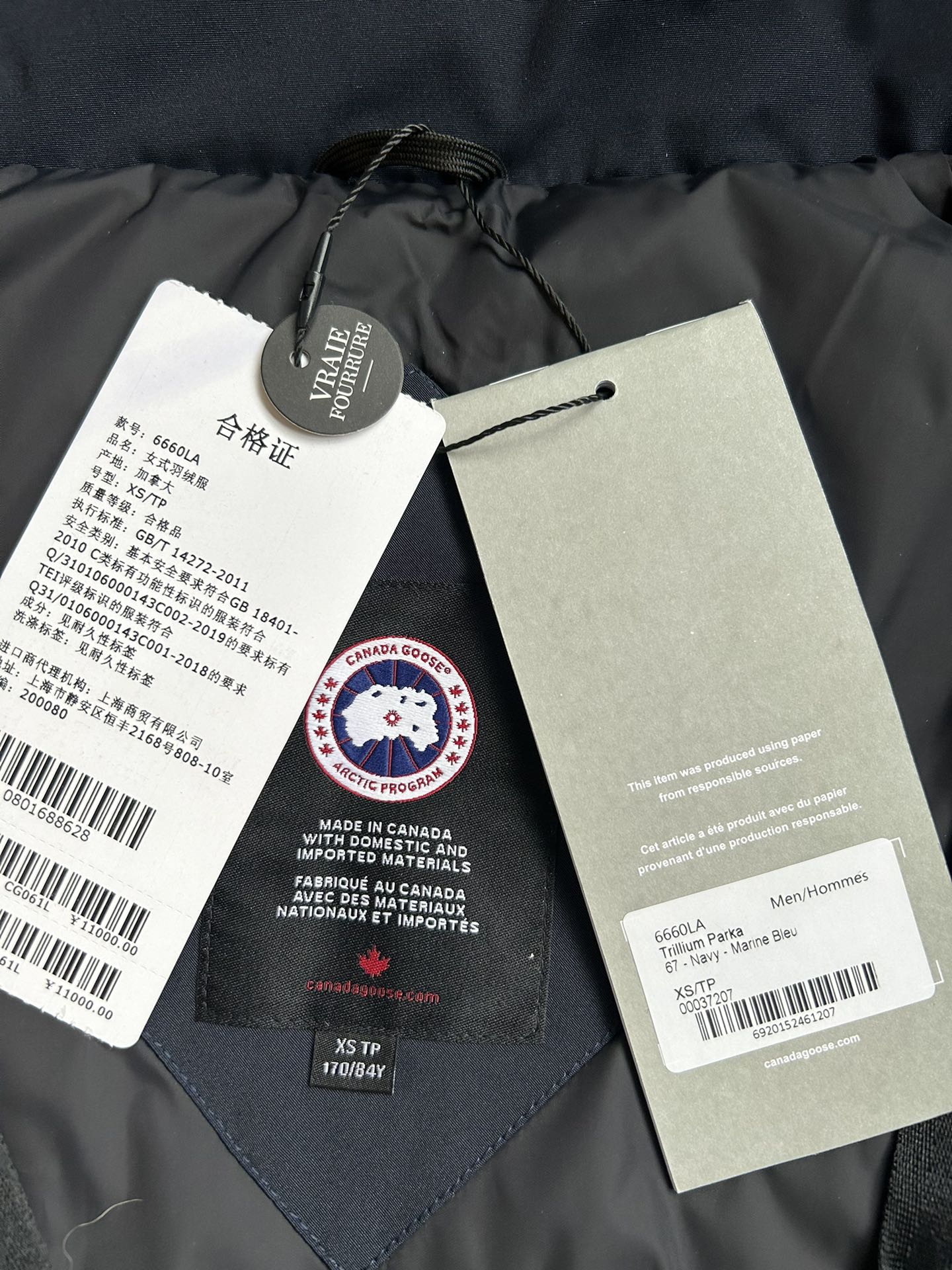 Canada Goose Down Feather Coat Long Sleeved For Women #1242277