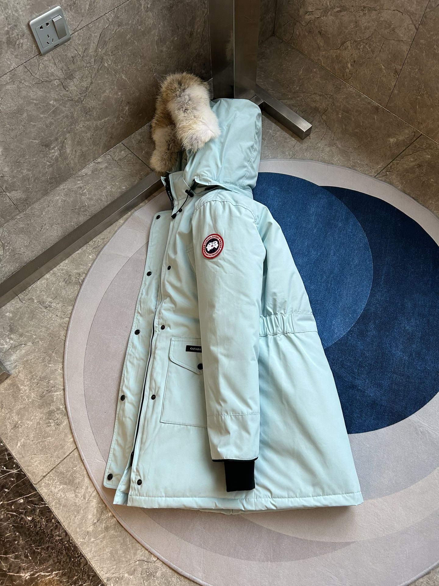 Canada Goose Down Feather Coat Long Sleeved For Women #1242278