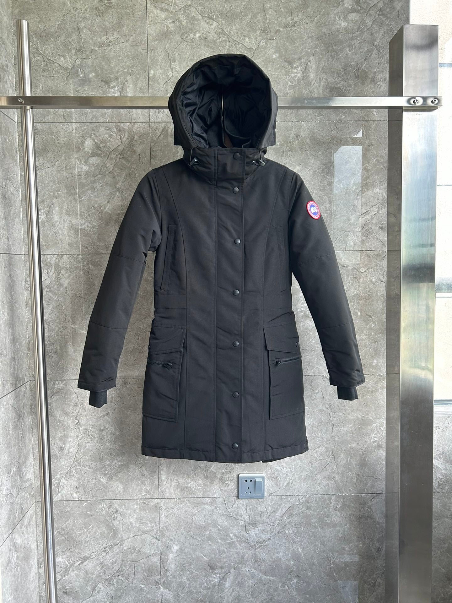 Canada Goose Down Feather Coat Long Sleeved For Women #1242283