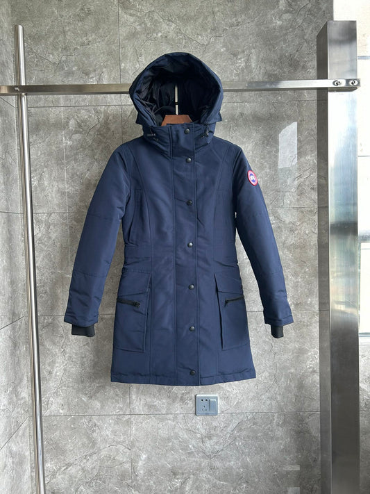 Canada Goose Down Feather Coat Long Sleeved For Women #1242288