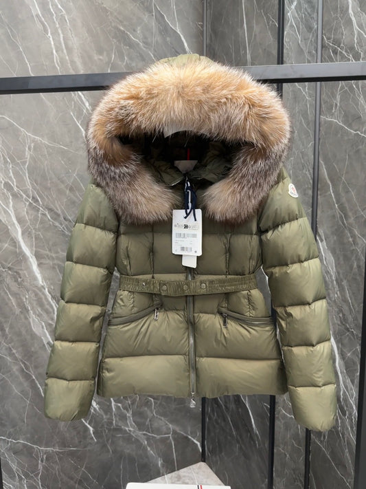 Moncler Down Feather Coat Long Sleeved For Women #1251268