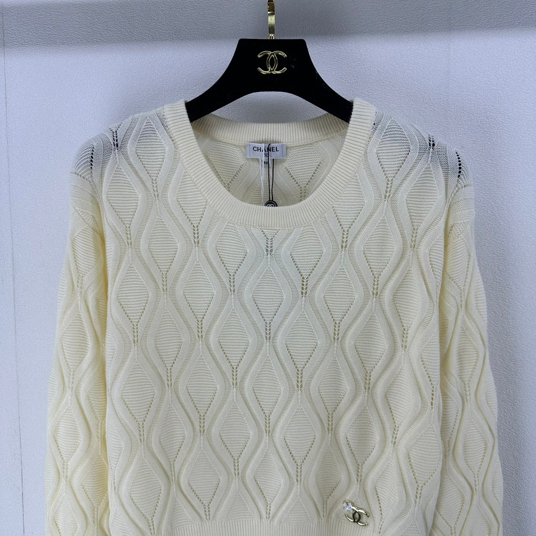 Chanel Sweaters Long Sleeved For Women #1251669