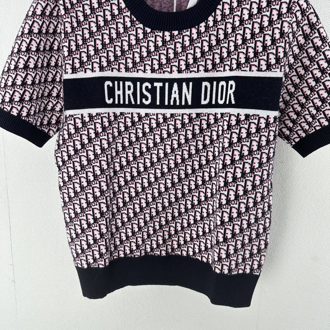 Christian Dior Sweaters Short Sleeved For Women #1251699