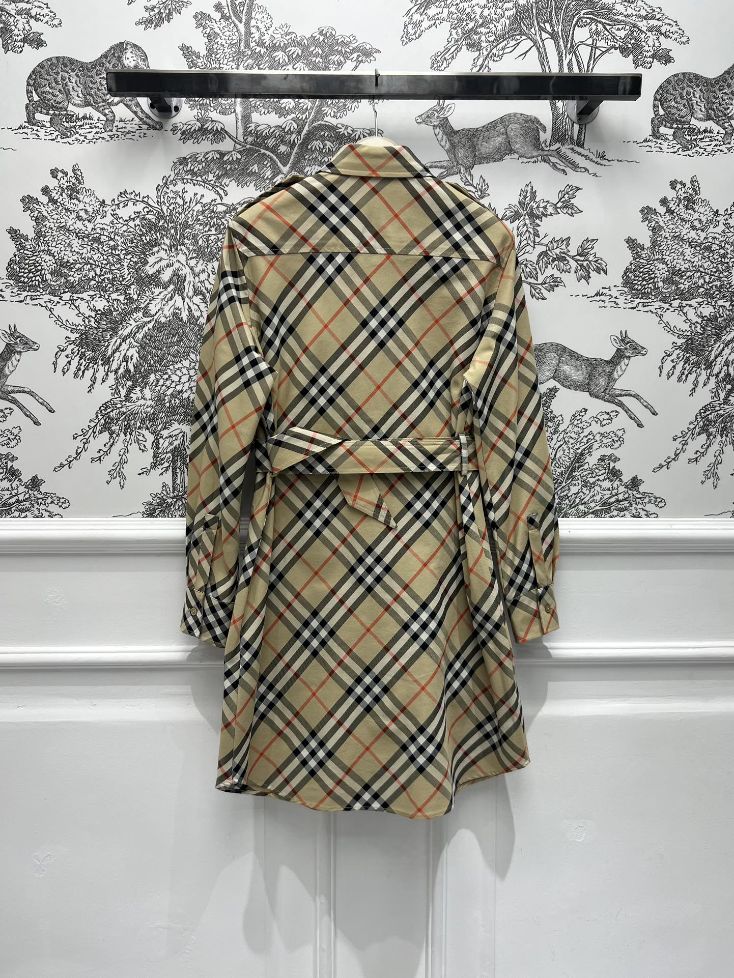 Burberry Dresses Long Sleeved For Women #1251817