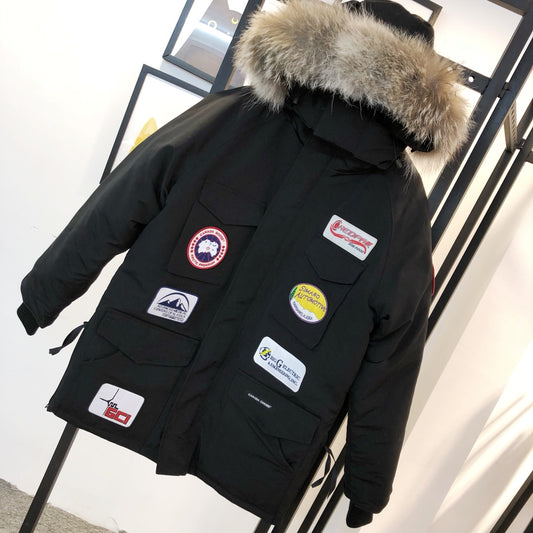 Canada Goose Down Feather Coat Long Sleeved For Men #1253045