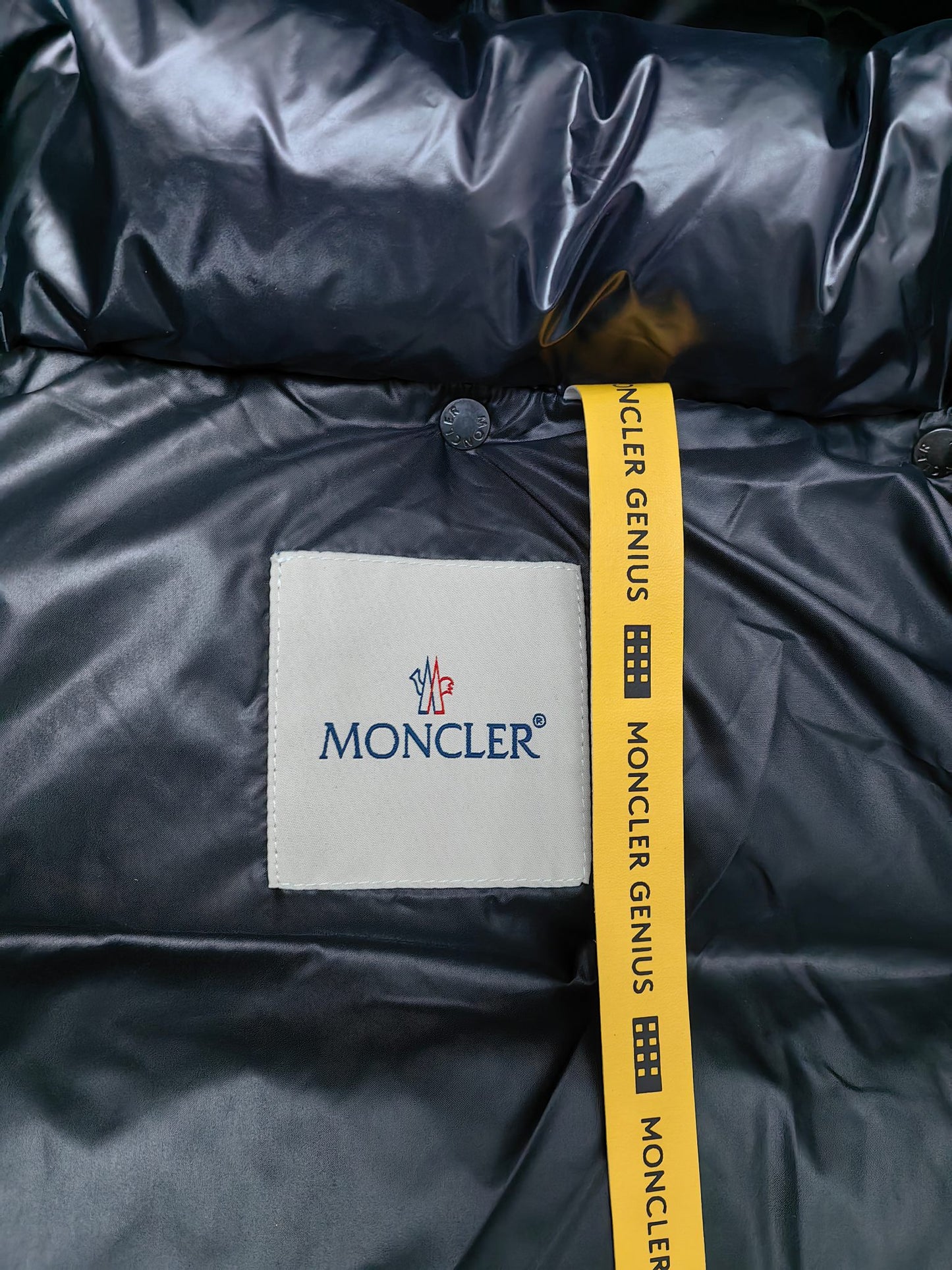 Moncler Down Feather Coat Long Sleeved For Men #1260000