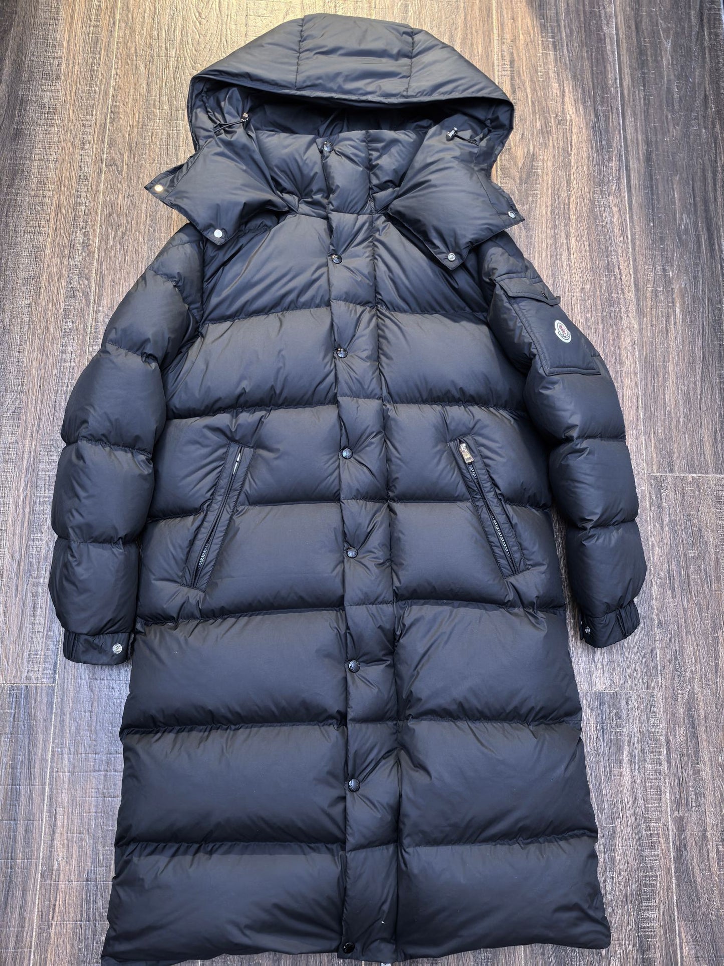 Moncler Down Feather Coat Long Sleeved For Men #1260014