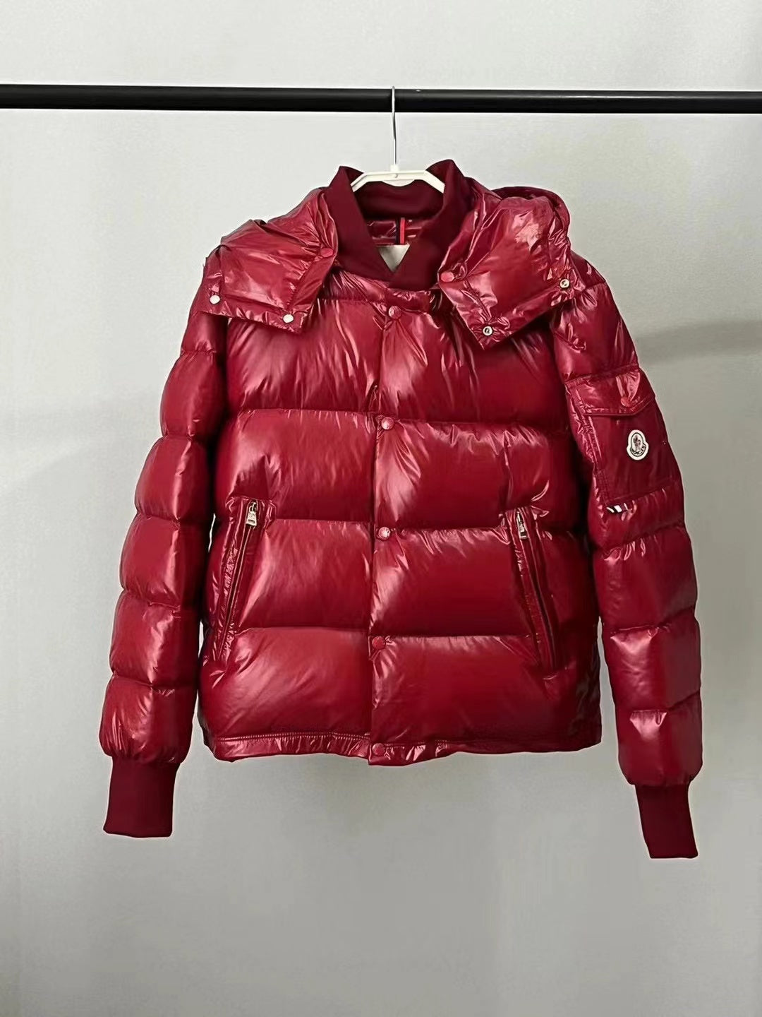 Moncler Down Feather Coat Long Sleeved For Men #1260958