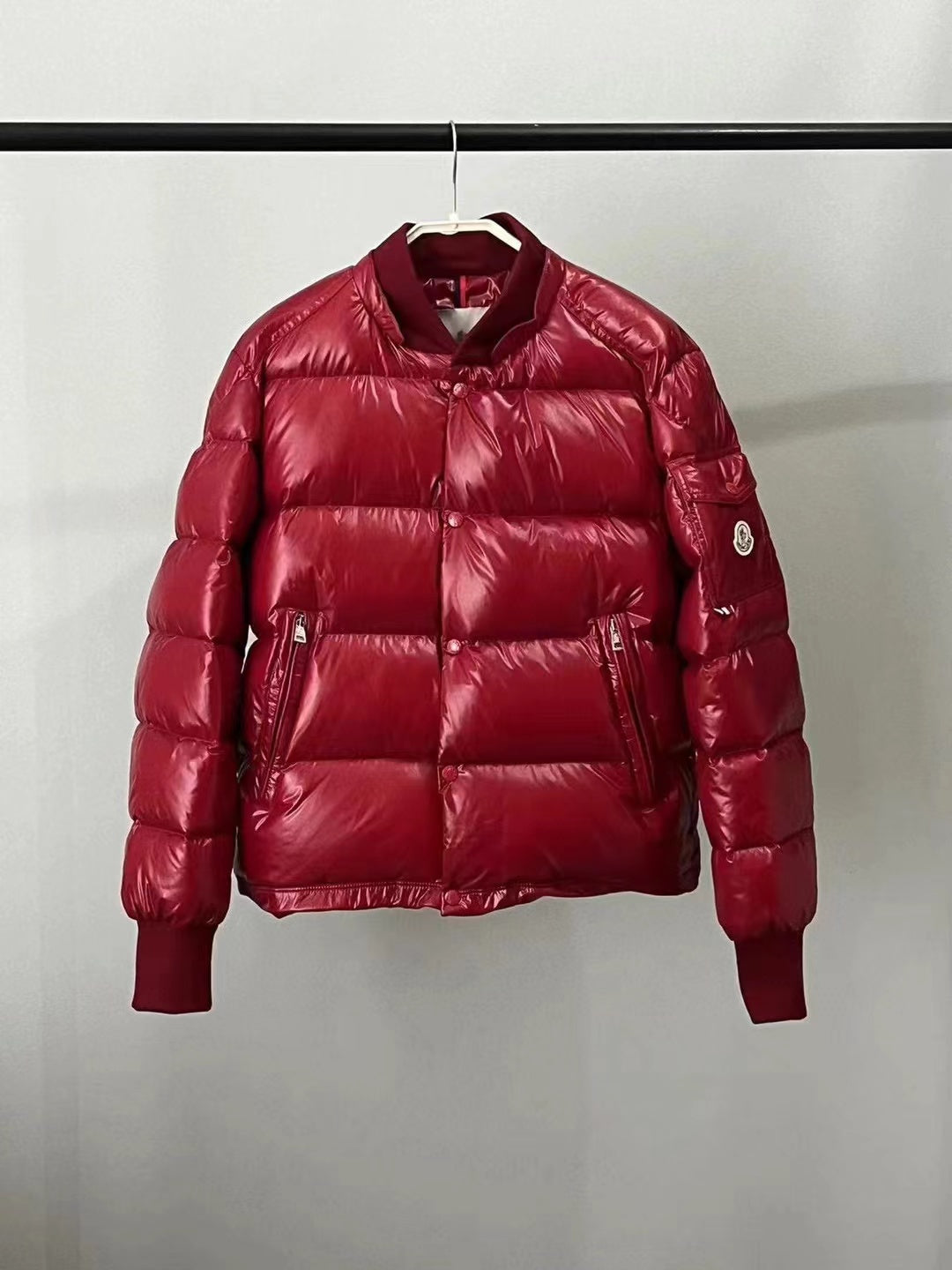 Moncler Down Feather Coat Long Sleeved For Men #1260958