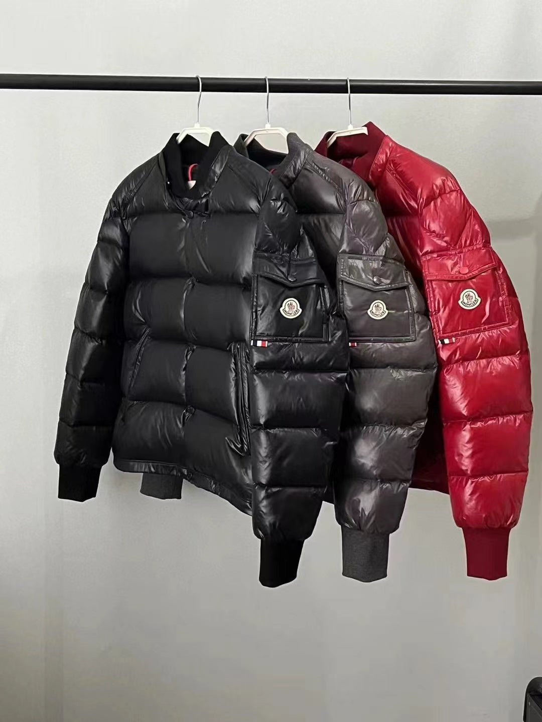 Moncler Down Feather Coat Long Sleeved For Men #1260958