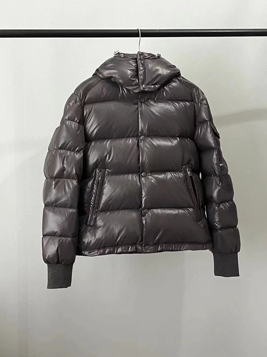 Moncler Down Feather Coat Long Sleeved For Men #1260959