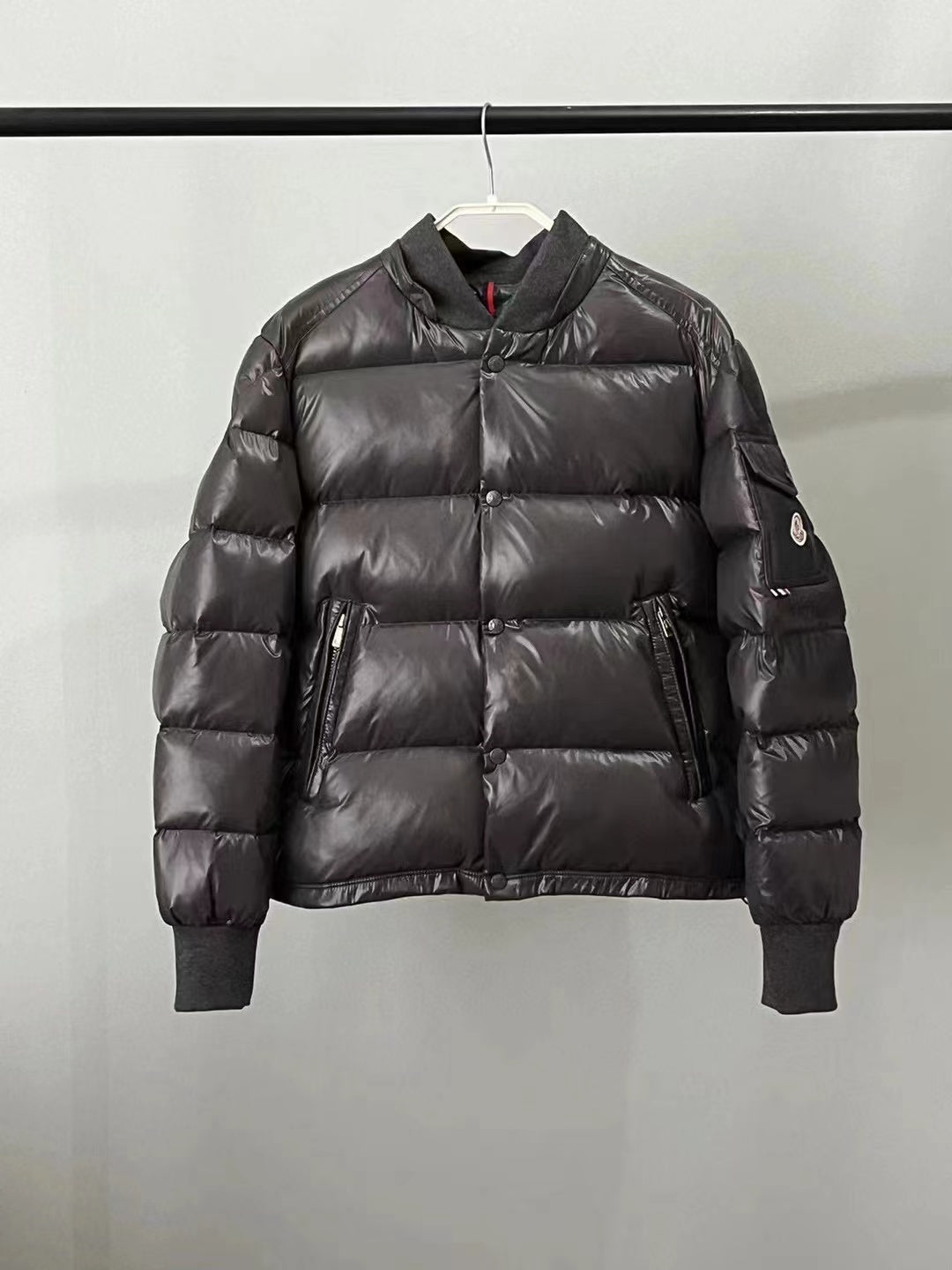 Moncler Down Feather Coat Long Sleeved For Men #1260959