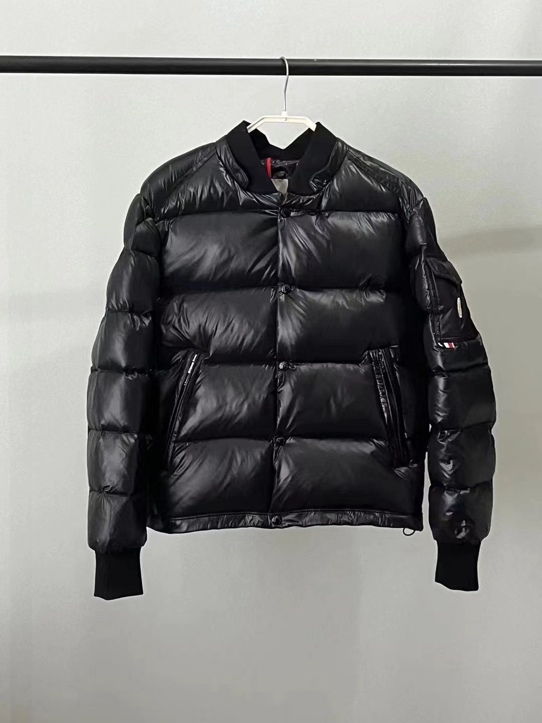 Moncler Down Feather Coat Long Sleeved For Men #1260960