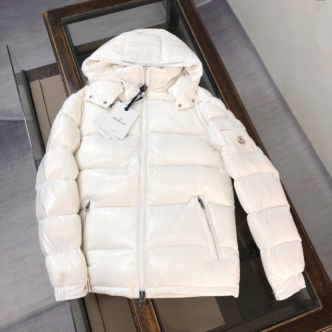 Moncler Down Feather Coat Long Sleeved For Men #1261610