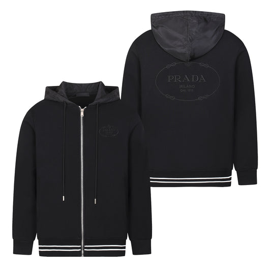 Prada Hoodies Long Sleeved For Men #1262254