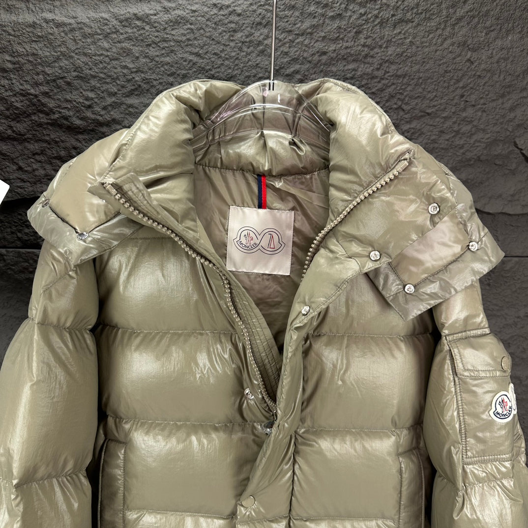 Moncler Down Feather Coat Long Sleeved For Men #1262652