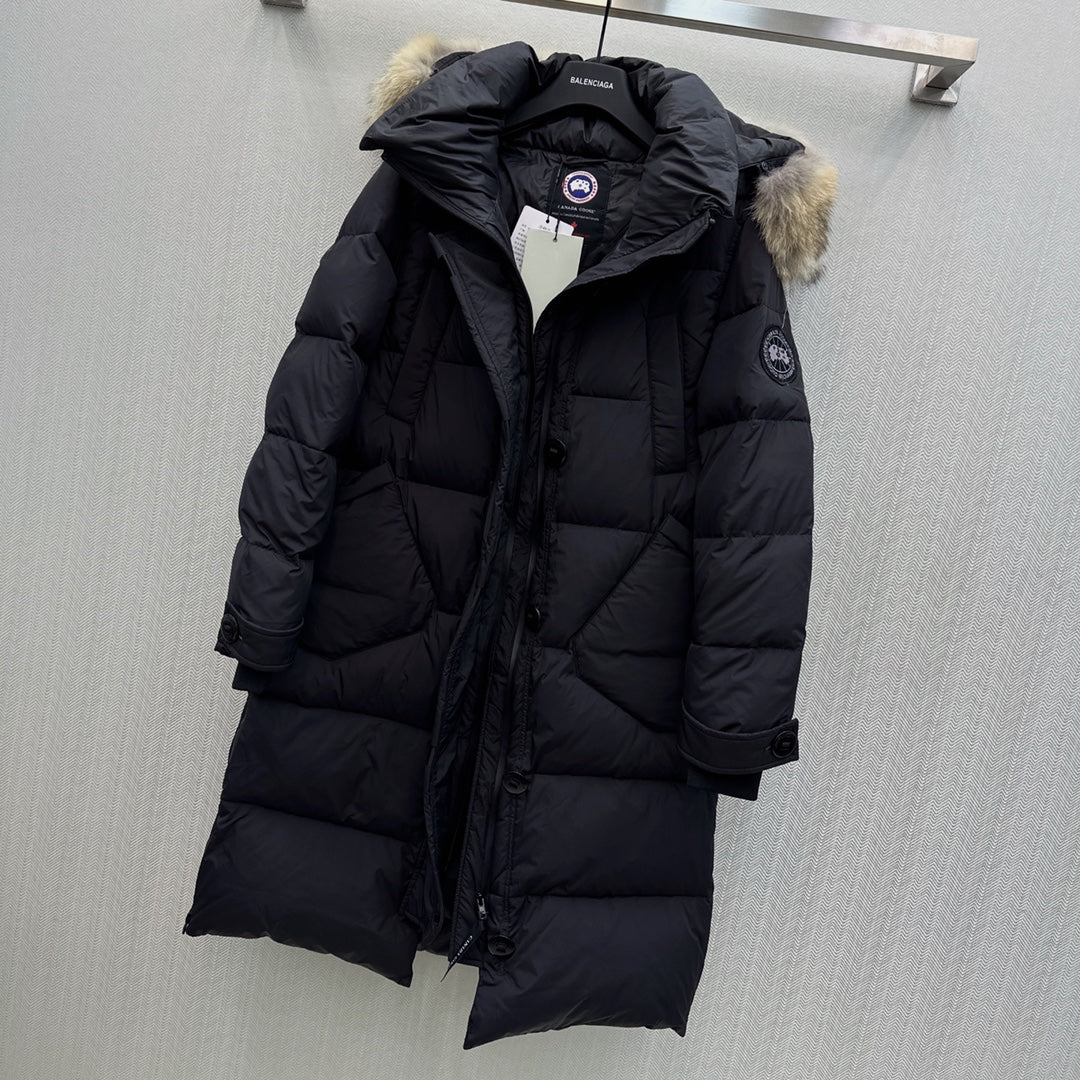 Canada Goose Down Feather Coat Long Sleeved For Women #1264263