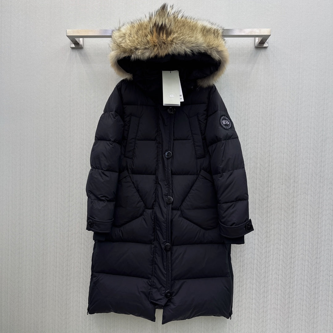 Canada Goose Down Feather Coat Long Sleeved For Women #1264263