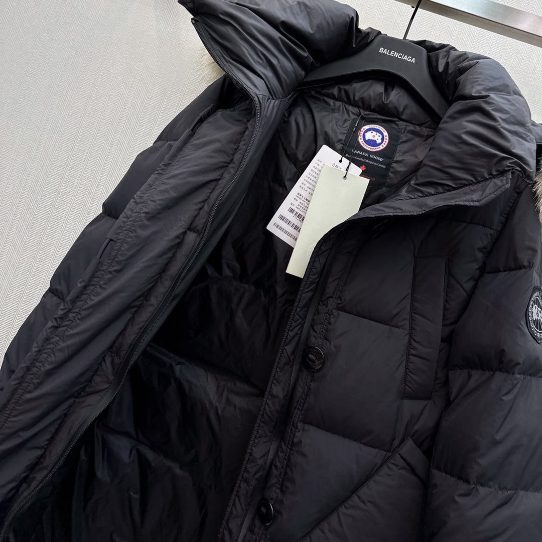 Canada Goose Down Feather Coat Long Sleeved For Women #1264263