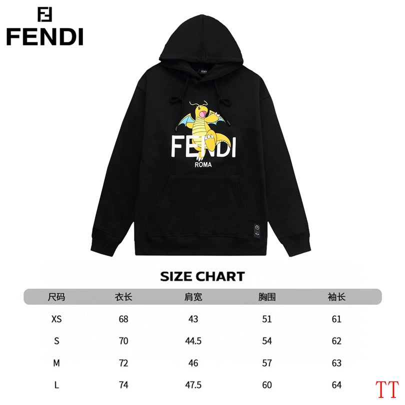 Fendi Hoodies Long Sleeved For Men #1264302