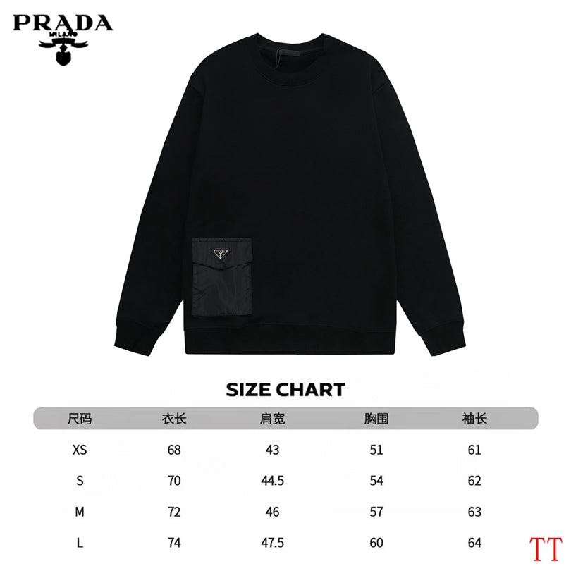 Prada Hoodies Long Sleeved For Men #1264356