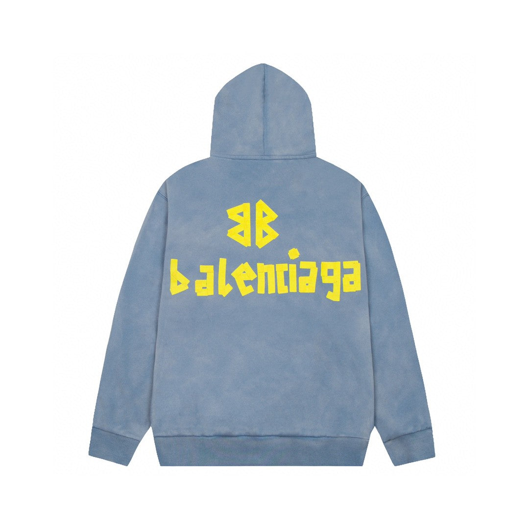 Balenciaga Hoodies Long Sleeved For Men #1265933