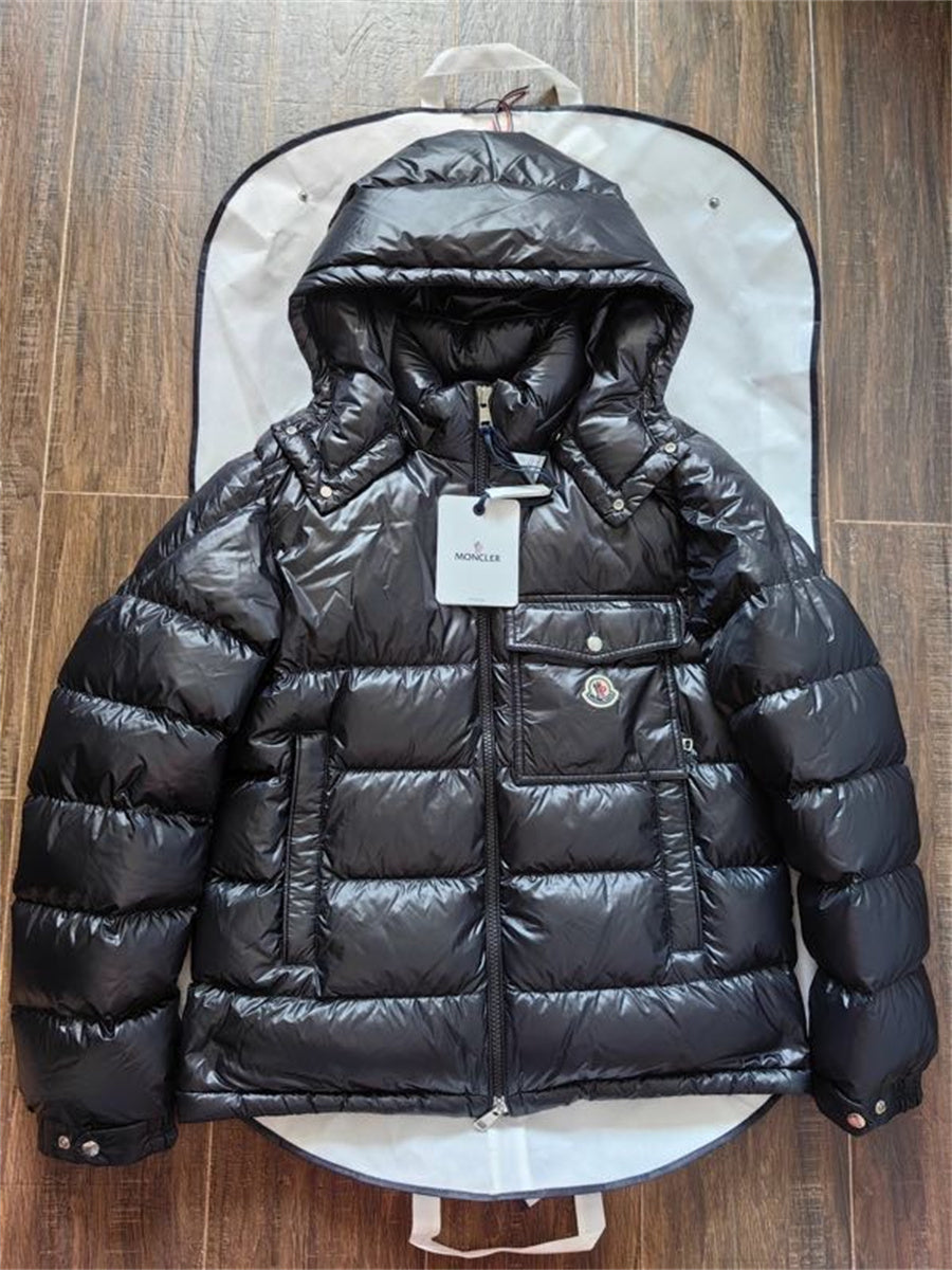 Moncler Down Feather Coat Long Sleeved For Men #1267575