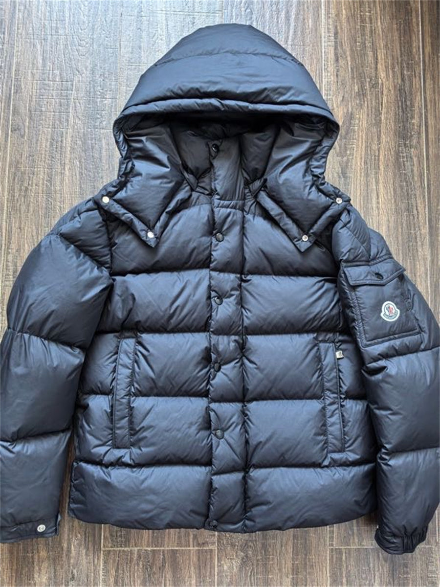 Moncler Down Feather Coat Long Sleeved For Men #1267580