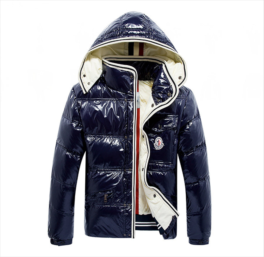 Moncler Down Feather Coat Long Sleeved For Men #1267601