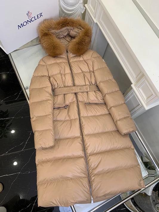 Moncler Down Feather Coat Long Sleeved For Women #1268135