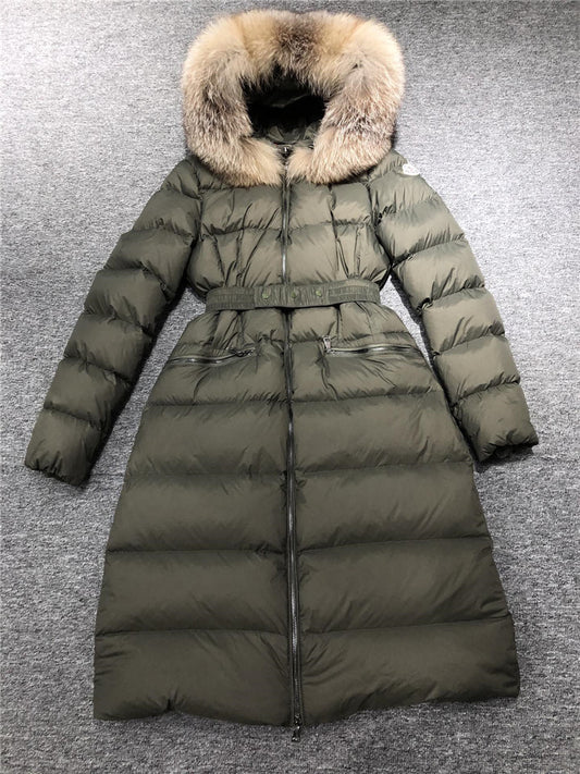 Moncler Down Feather Coat Long Sleeved For Women #810814