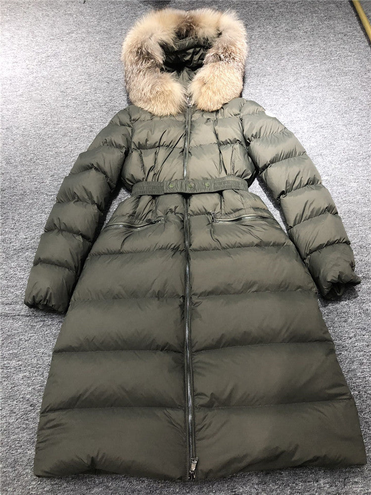 Moncler Down Feather Coat Long Sleeved For Women #810814