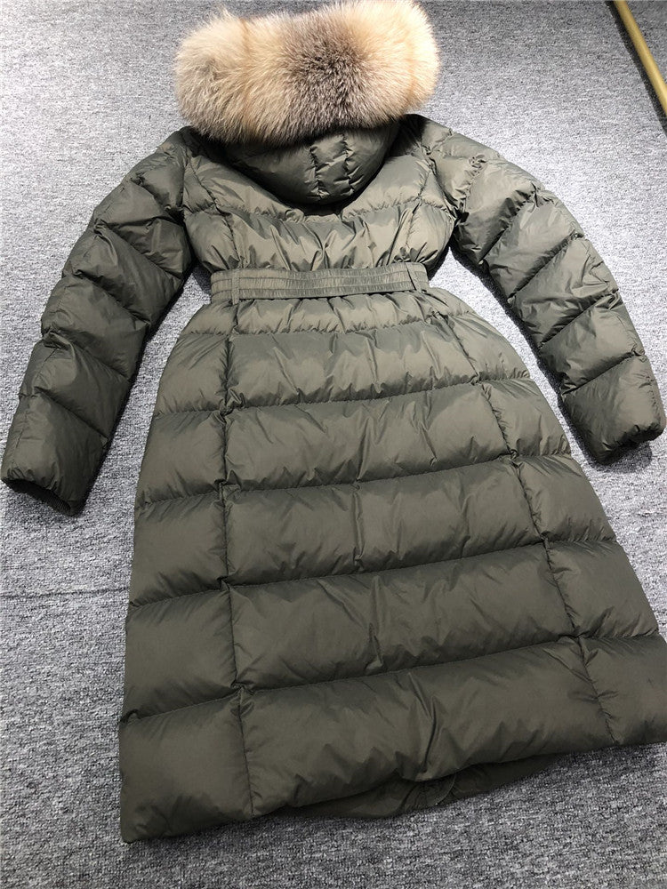 Moncler Down Feather Coat Long Sleeved For Women #810814