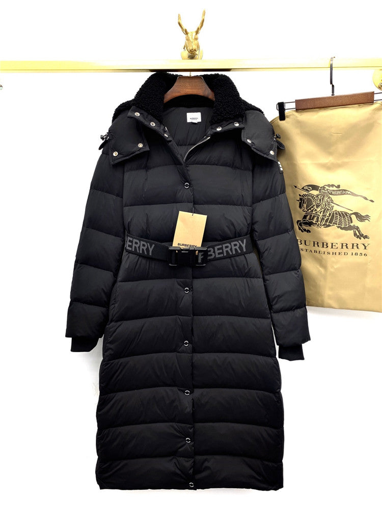 Burberry Down Feather Coat Long Sleeved For Women #818518